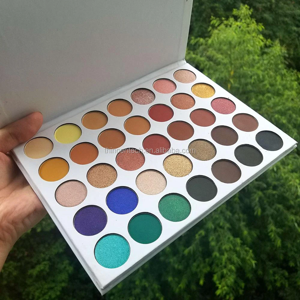 Private Label Makeup Eyeshadow Palette Waterproof Top Quality Cream Eye Shadow Pallet\n