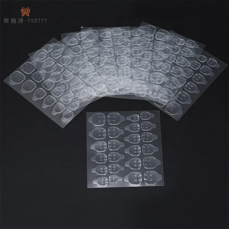 

Transparent Double Sided Adhesive Tapes Stickers Fingernail Art False Nail Tape Press On
