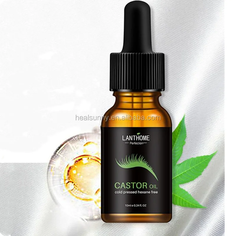 

100% Pure Castor oil eyelash Care & nourishing essential oil Hair Growth castor oil