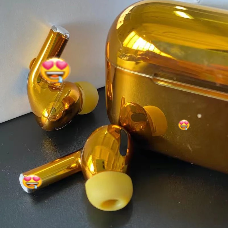 

HOT Amazon Best Sellers Gold Air3 Airpro 2 New Gold Airpods Pro 3 Tws Wireless Headphone Earphone BT