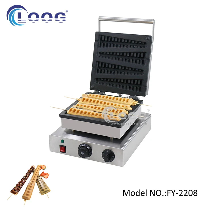 Lolly Waffle Maker Machine Electric Model With 4 Sticks