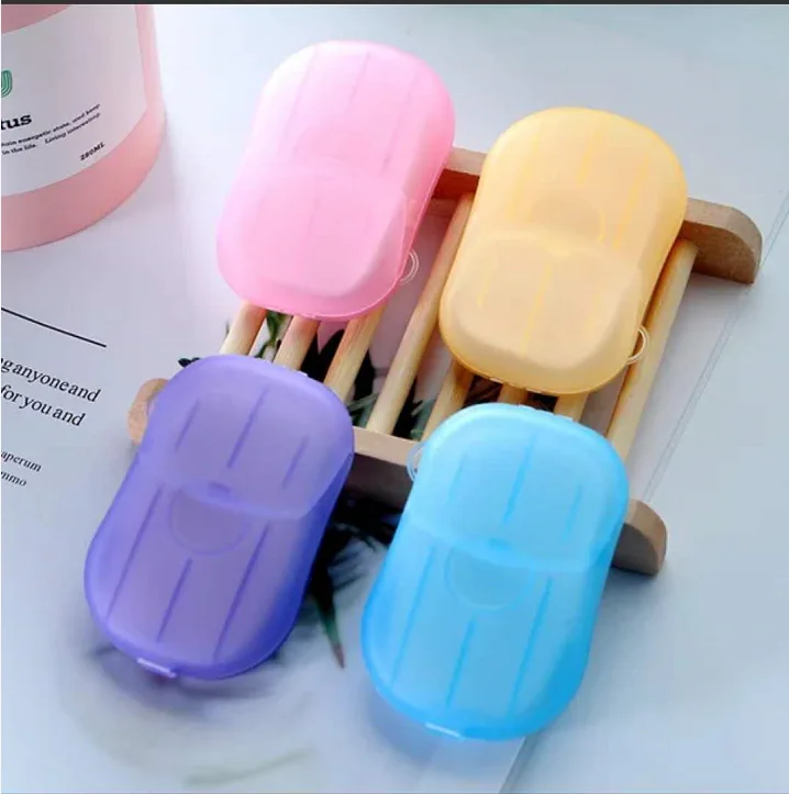 

Random Colour Travel Disposable Detergent Hand Wash Sheets Paper Soap