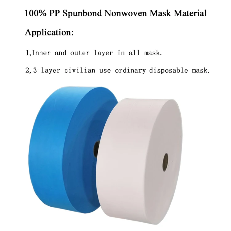
Breathable PP Spunbond Non Woven Fabric for Making Face Mask 