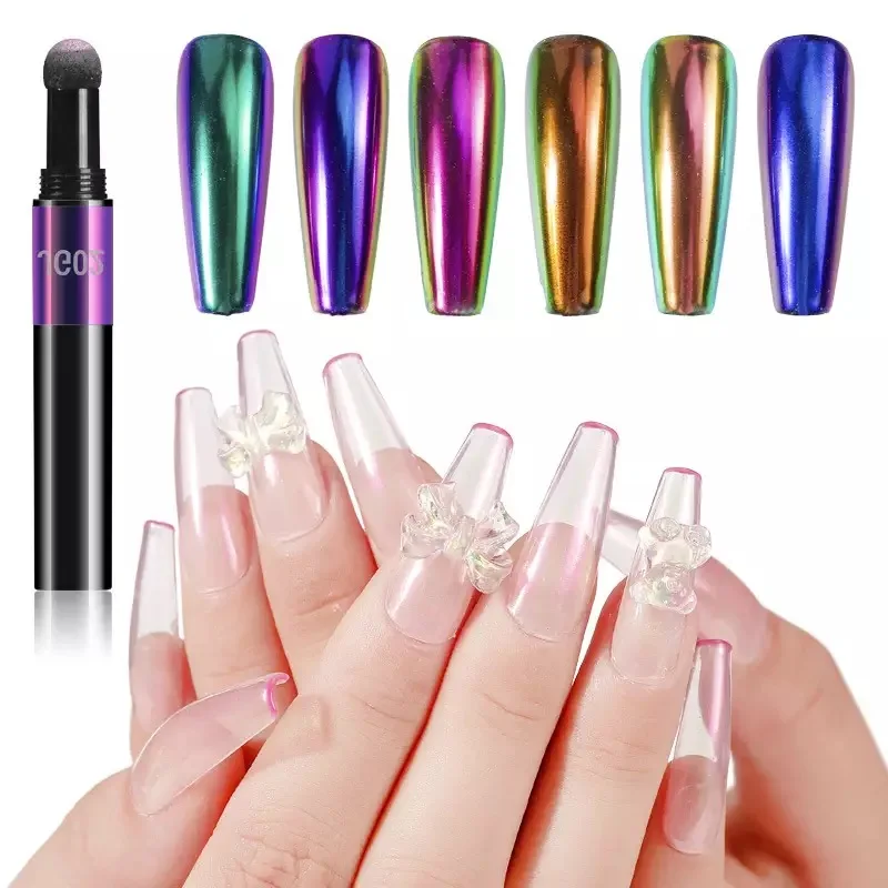 

Eyeshadow-pen nail-pen glitter-powder air cushion magic pen multifunction eyeshadow nail glitter powder nail tools