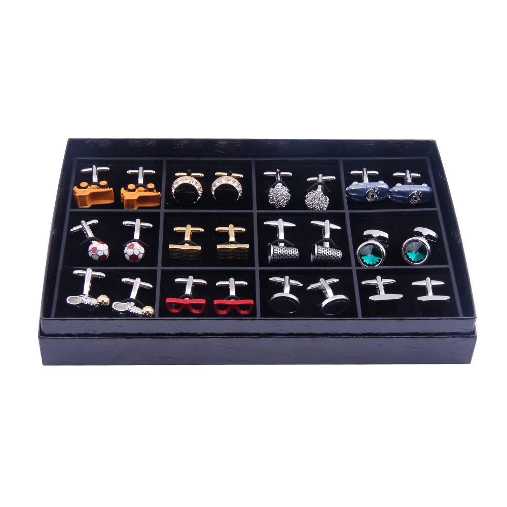 

High quality stock mens cufflinks mixed designs ready to ship, Multi