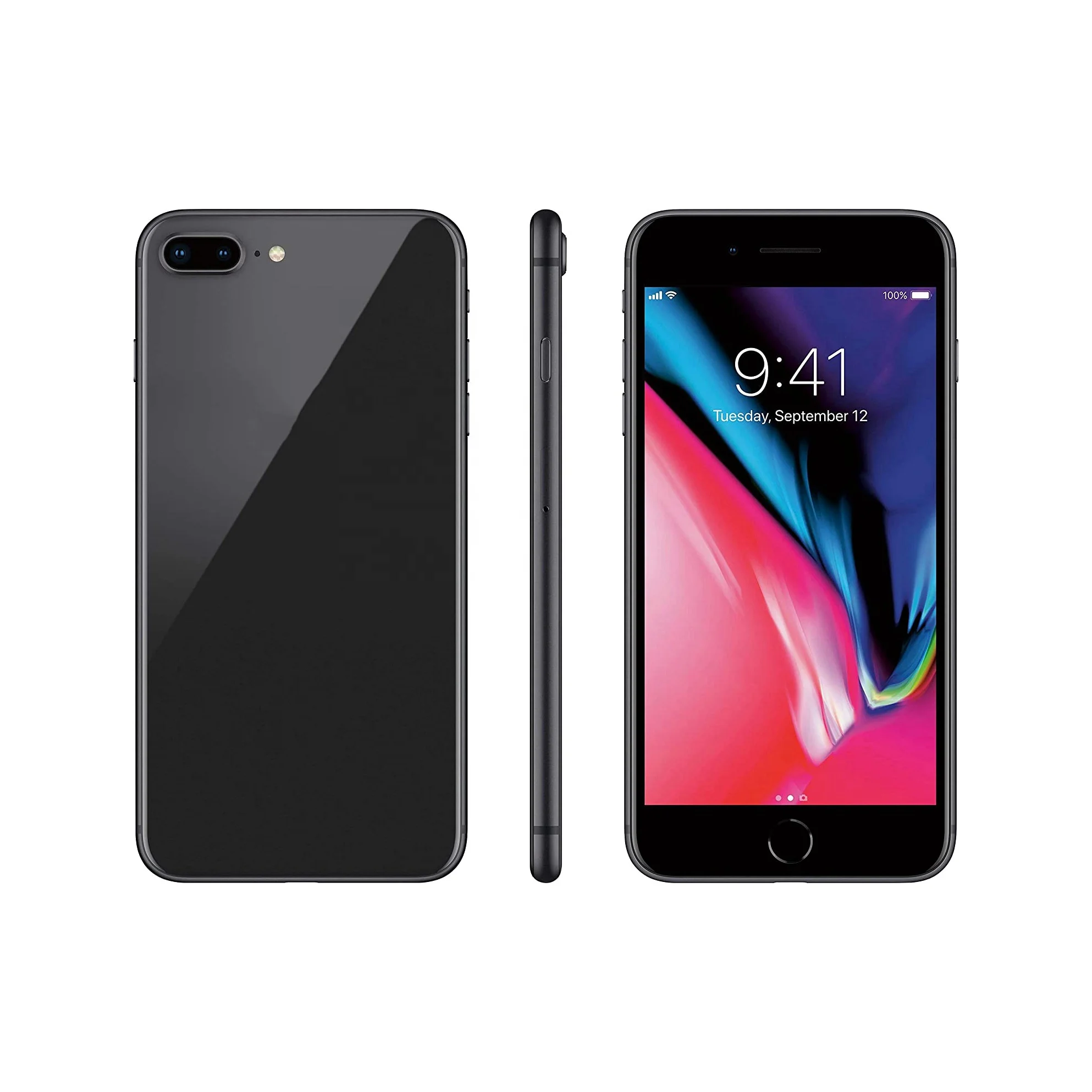 

Space Gray Used Smart Phone Second hand mobile phones for iPhone 8 Plus 64GB 128GB 256GB Used mobile phones