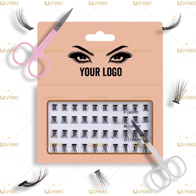 

10D 20D 30D 40D 60D HEAT BONDED WIDE FAN CUSTOM INDIVIDUAL LASHES FLARE PRE CUT EYELASHES SEGMENTS LASH EXTENSIONS BONDING