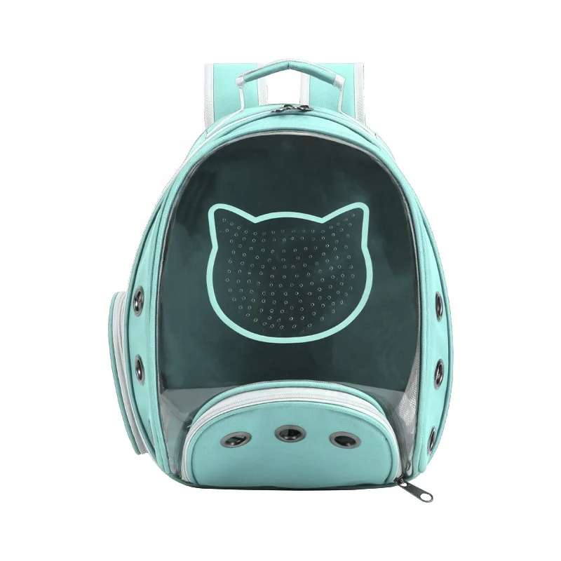 

2021 Fashion Transparent Window Pets Cremation Bags Portable Travel Pets Carrier Bag Pack women Pet Cat Backpack