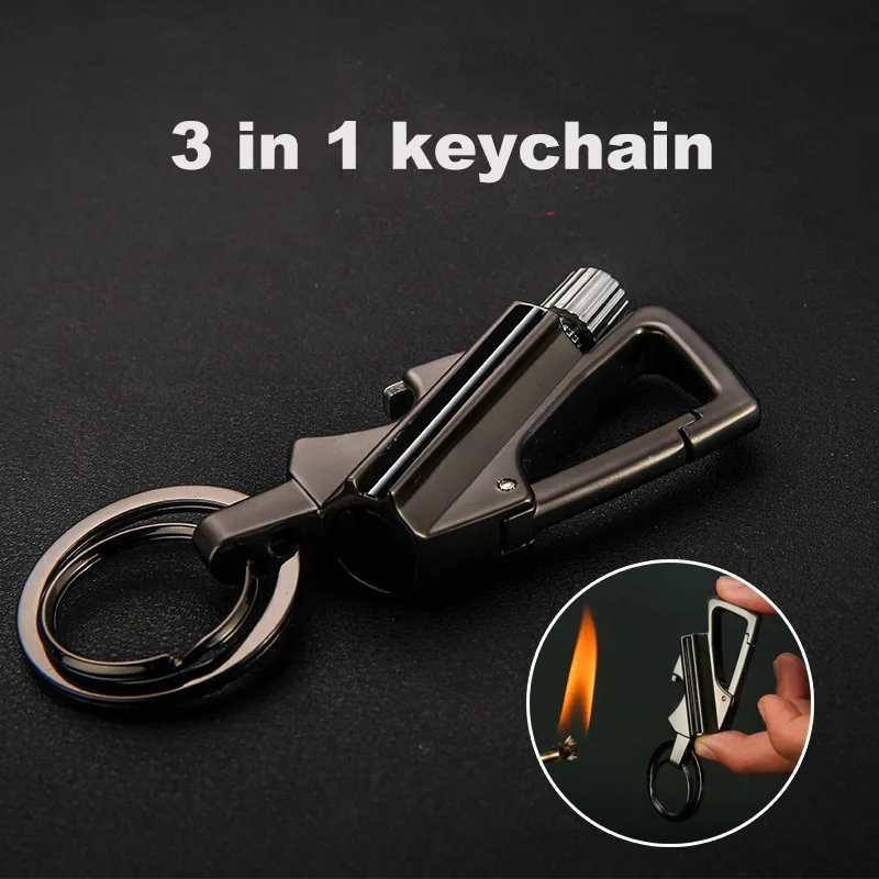 Multi Function Mini Rechargeable Bottle Opener Metal Matchstick Match ...