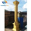 entrance gate pillar designs decoration abs roman column mold for sale