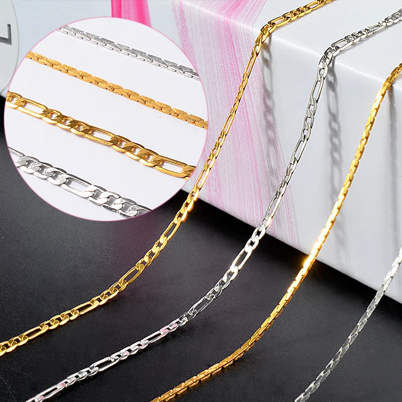 

1 Pack 50cm Thin Gold Silver Metal Nail Art Chains Japanese 3d Nail Decorations Accessories