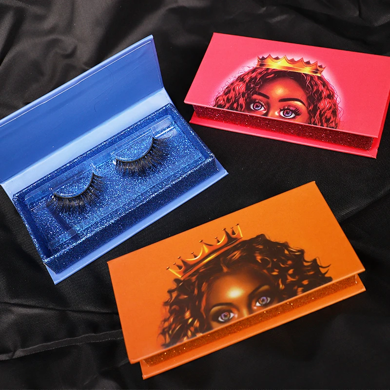 

Custom Private Label Full Strip Lashes Natural 3d 25mm Strip Mink Eyelashes Vendor And Packaging Boxes, Natural color