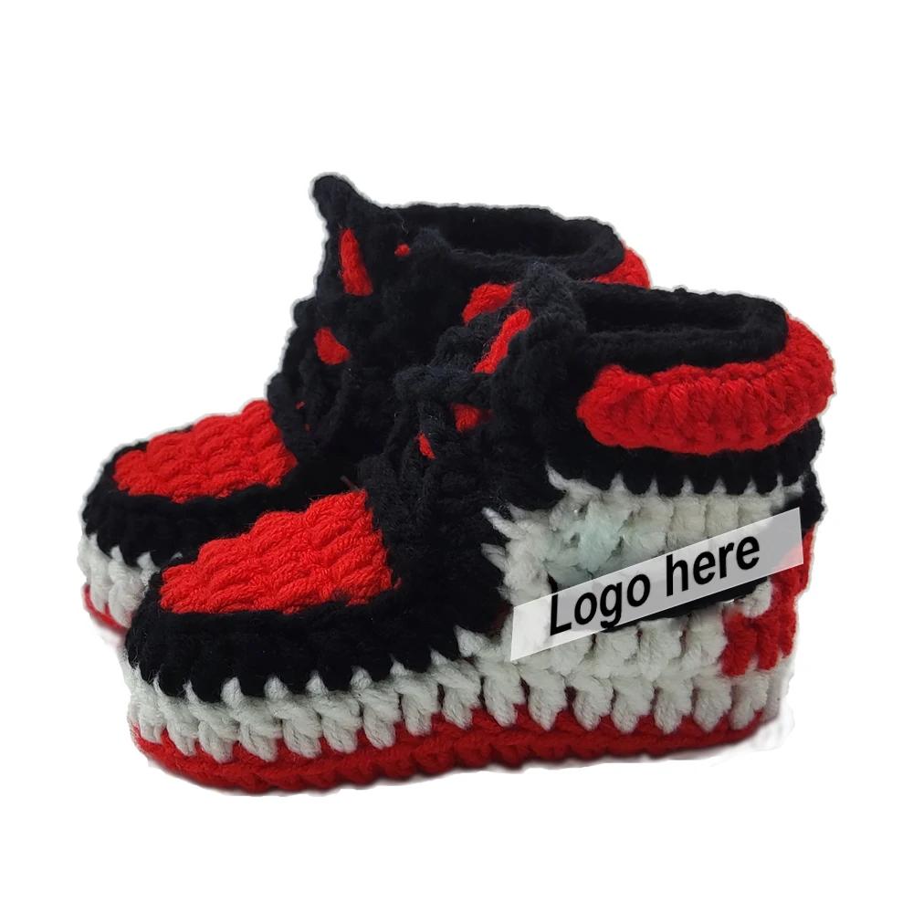 

handmade knitted crochet baby shoes, As the color chart shows