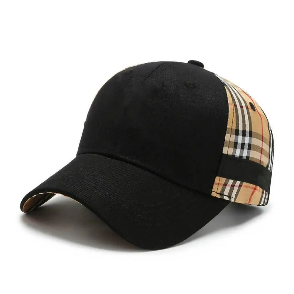 

Fashion Women Men Hats Adjustable Black White Color Printing Graffiti All-Matching Baseball Cap For Male Female Street Caps