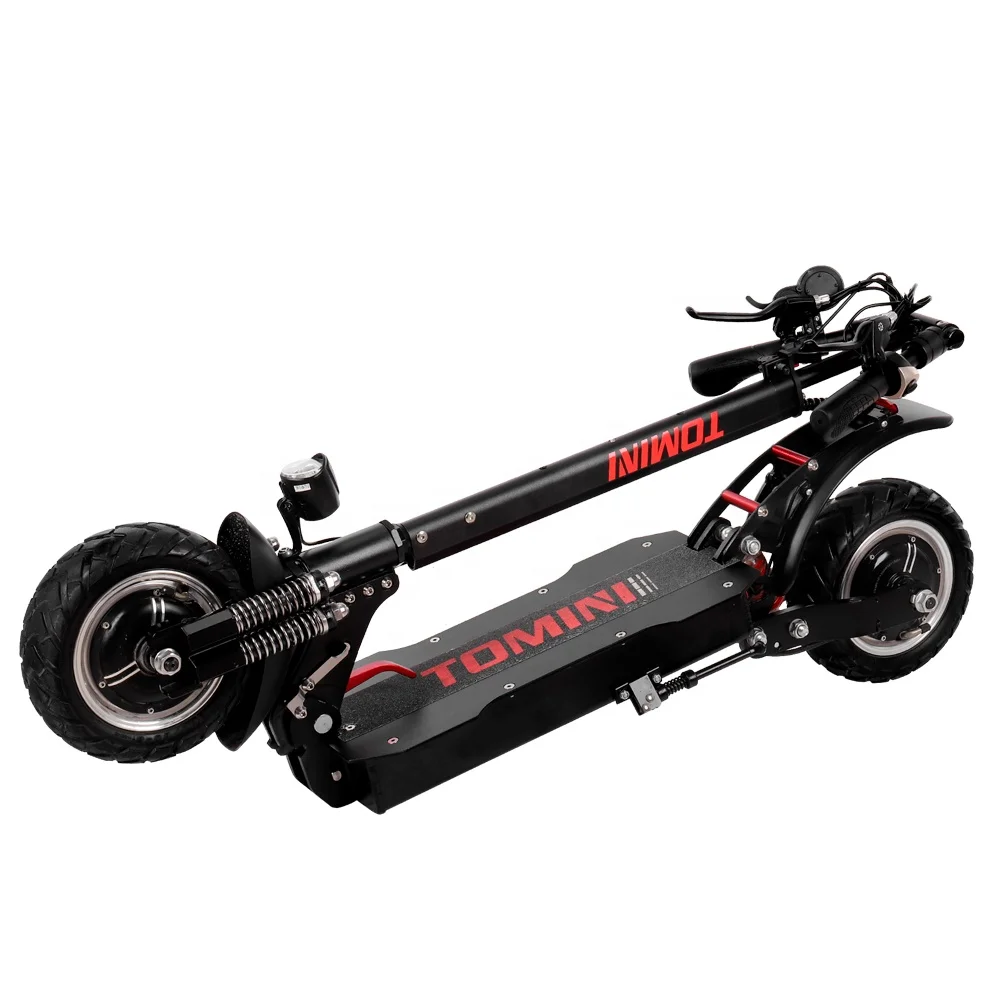 

Dual motor 3200W 52V 10 inch fat tire off road electric scooter for adults