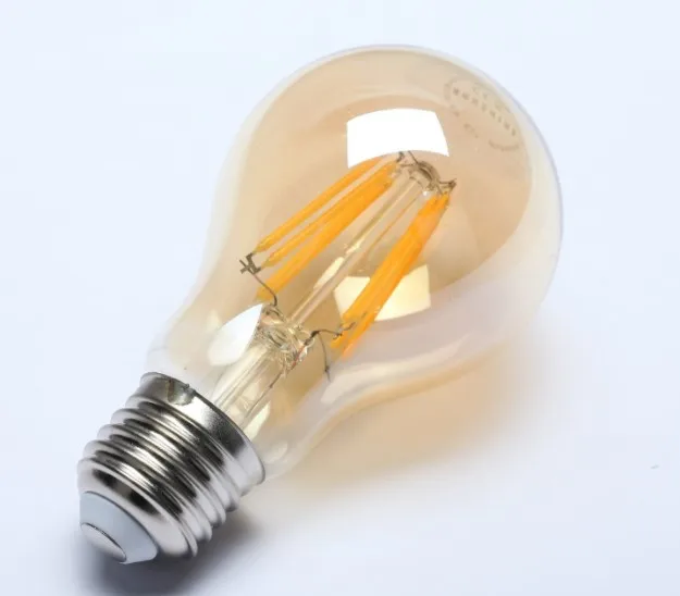 
A60 E27 B22 220-240V led filament light bulb 4W 6W 8W led vintage edison lamp ceramics lights 