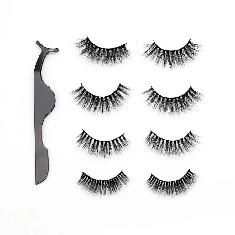 

Hot Selling Natural Fake Eyelashes 3d Eyelash Extension Eyelashes With Custom Packaging