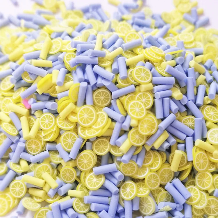 

cake sprinkles wholesale Mix lemon Fruit slice polymer Sprinkles, Many designs can choose