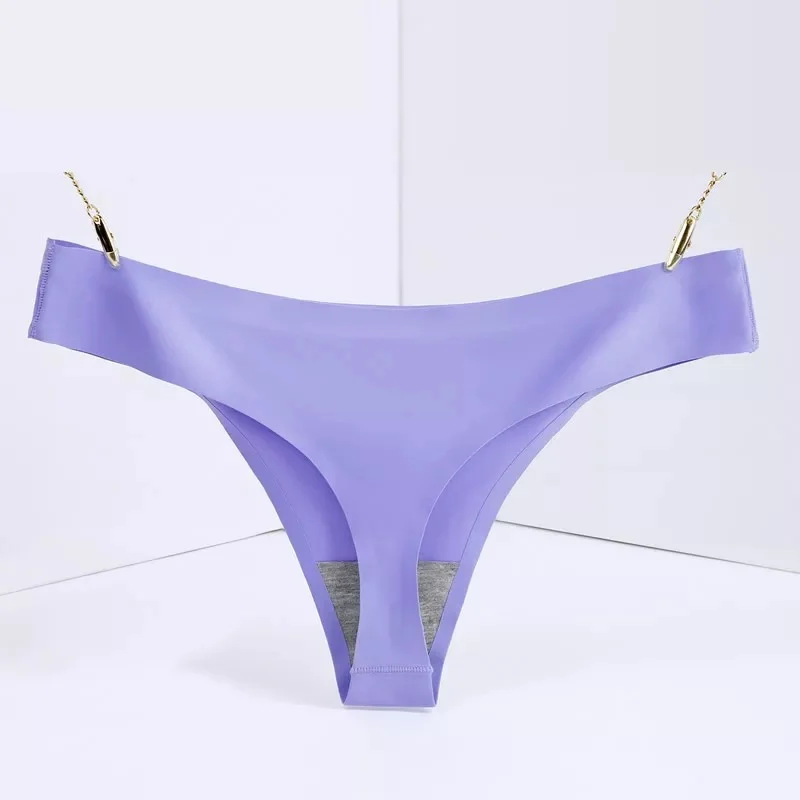 

Seamless t panty thongs for ladies stretch T back panties sexy thong