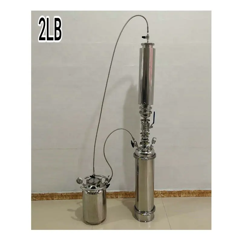 Stainless Steel 2lb Dewax Collumn Passive Bho Extraction Closed Loop ...