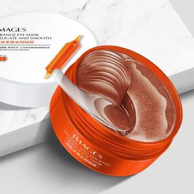 

IMAGES OEM ODM orange fruit extraction moisturizing Anti-wrinkle eye mask