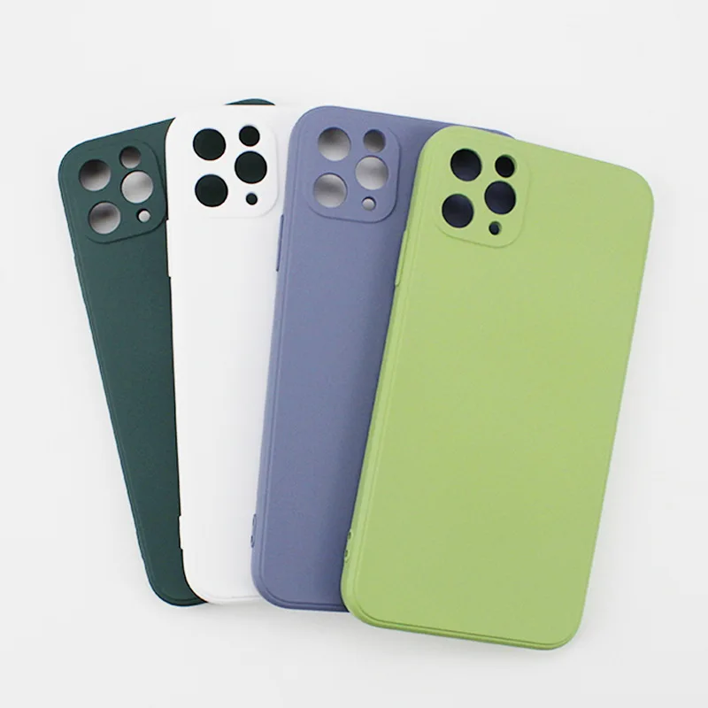 

2020 soft tpu customized logo back cover silicon phone case for iphone 11 11 pro 12 12pro case
