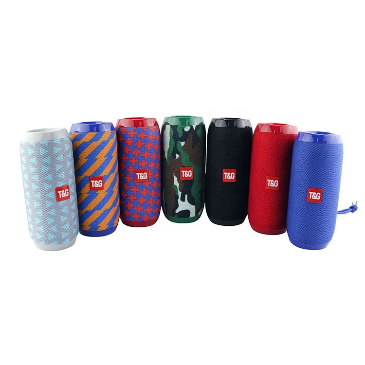 

2020 Outdoor Smart Wireless blue tooth Speakers Outdoor Sports Waterproof Portable Speaker TG117, Black blue grey red mint