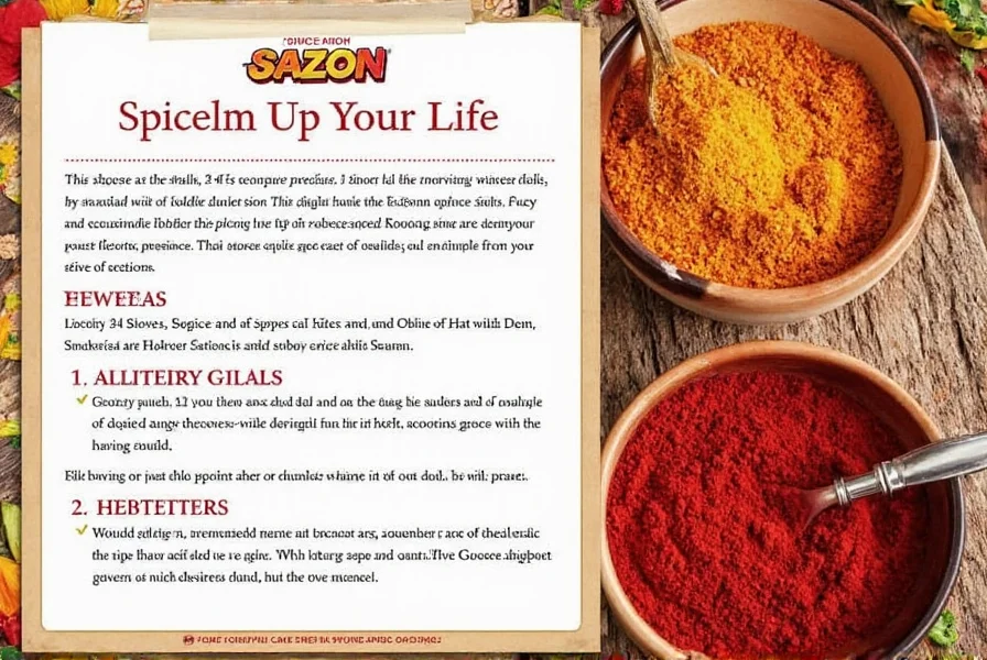 spice up your life the sazon spice mix survival guide with tips that ll make you say ay caramba