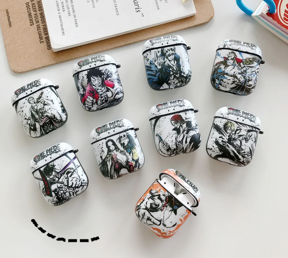 

ink painting Case One Piece Carton Cover IMD Shell for Airpods Pro, As picture