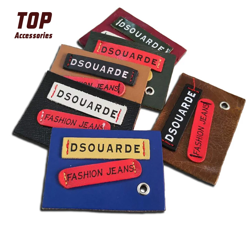 

Wholesale Custom Logo Leather Patches for Clothing