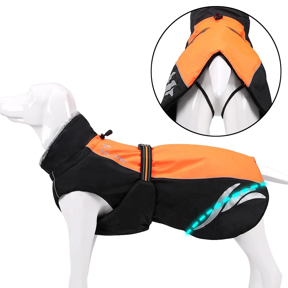 Truelove High Quality Reflective Waterproof heated pattern dog coat Dog