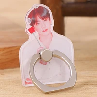 

new arrival high quality acrylic promotional price BTS finger ring holder sockets cell phone stands