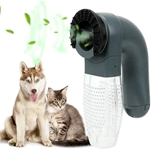 

Electric pet hair remover suction cup with soft rubber, cordless pet vacuum cleaner electric suitable for dogs and cats.