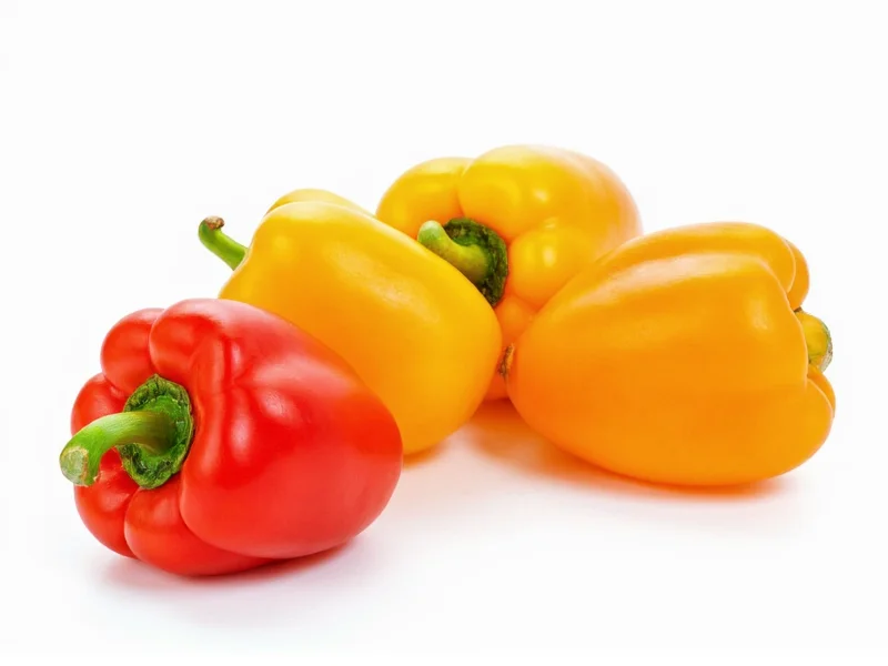 Bell Pepper Carbs: 6g Total Per 100g (Exact by Color)