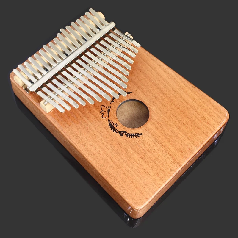 
On-sale Mahogany Wood Kalimba 17 Key Mbira Thumb Piano Good sound 