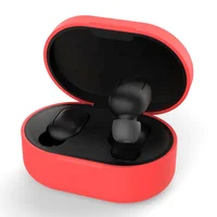 

Headphones Case Box Silicone Protective Cover Wireless Headphone Charging Box for Xiaomi Airdots for Redmi Airdots