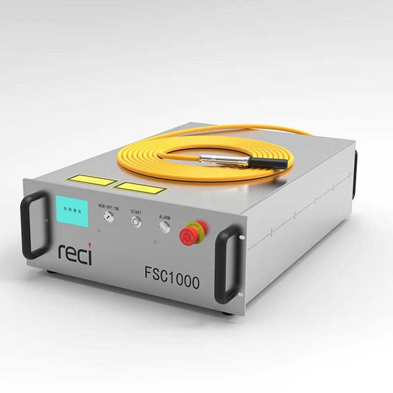 

RECI 1500W 2000W 3000W Fiber Laser Source for laser cutting laser welding cladding 3D printing