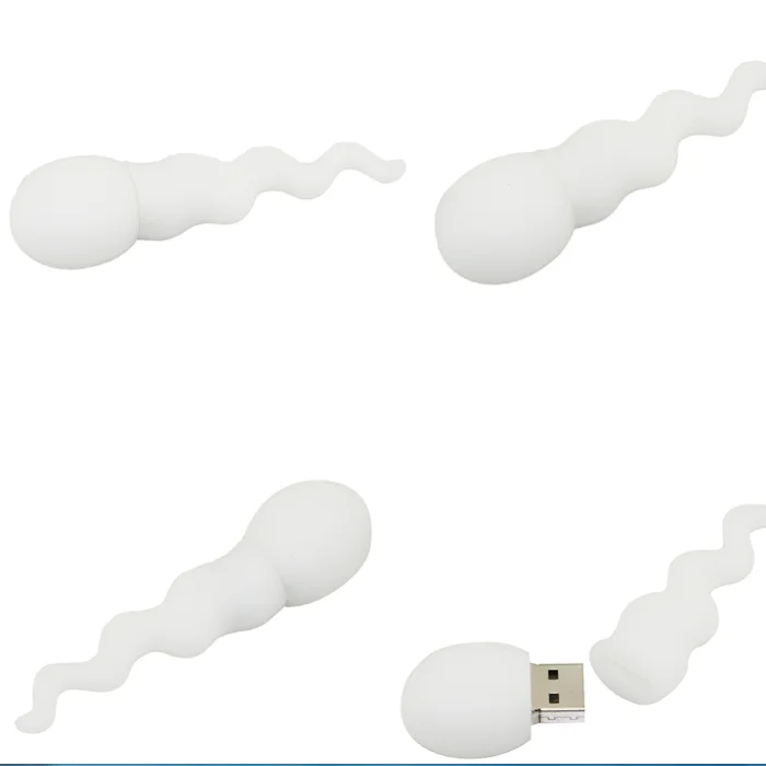 

Cheap Promotional Items Bulk Customized Tadpole Shaped Drive PVC USB Flash Drive Memory Stick