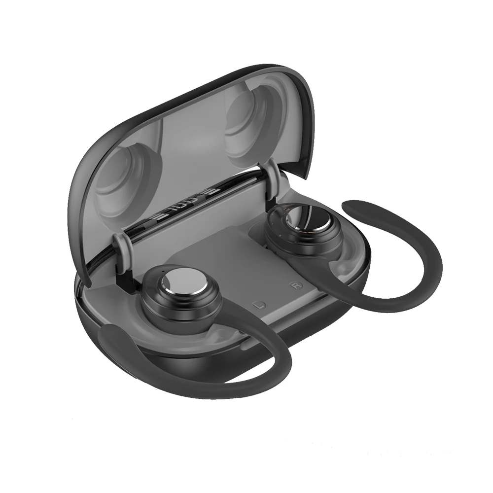 

tws 9 earbuds uv lamp sterilizer stereo mini wireless bt earphone digital display