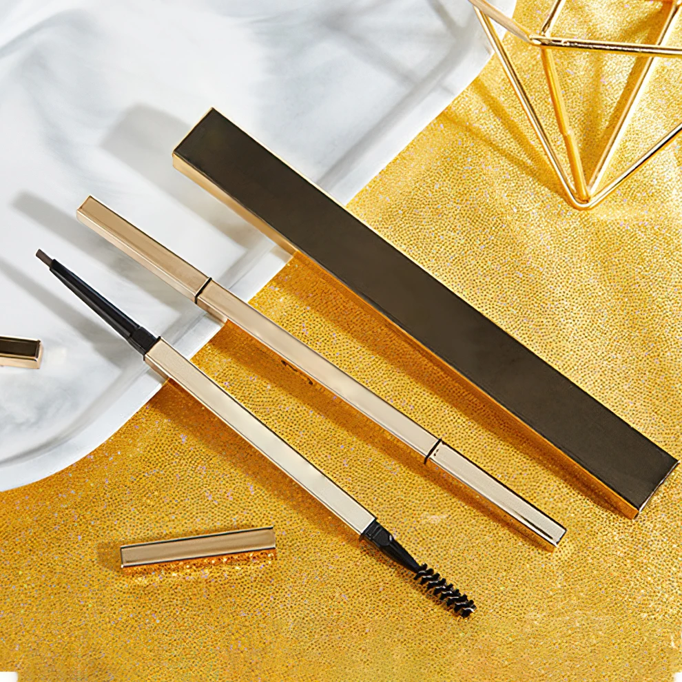 

OEM Waterproof Longlasting eyebrow pencil with brush private label