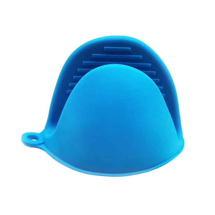 

Factory latest OEM Silica gel insulation clamp anti-scald handbag kitchen dish heat-resistant non-slip baking oven clip, Colorful