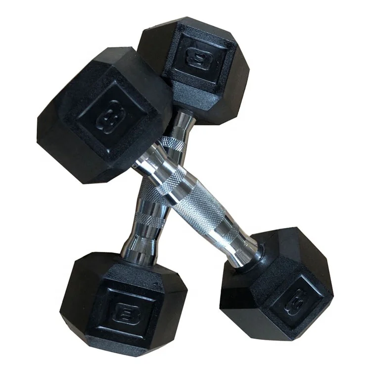 

Wholesale Cheap Price Rubber Hex Dumbbell Pounds