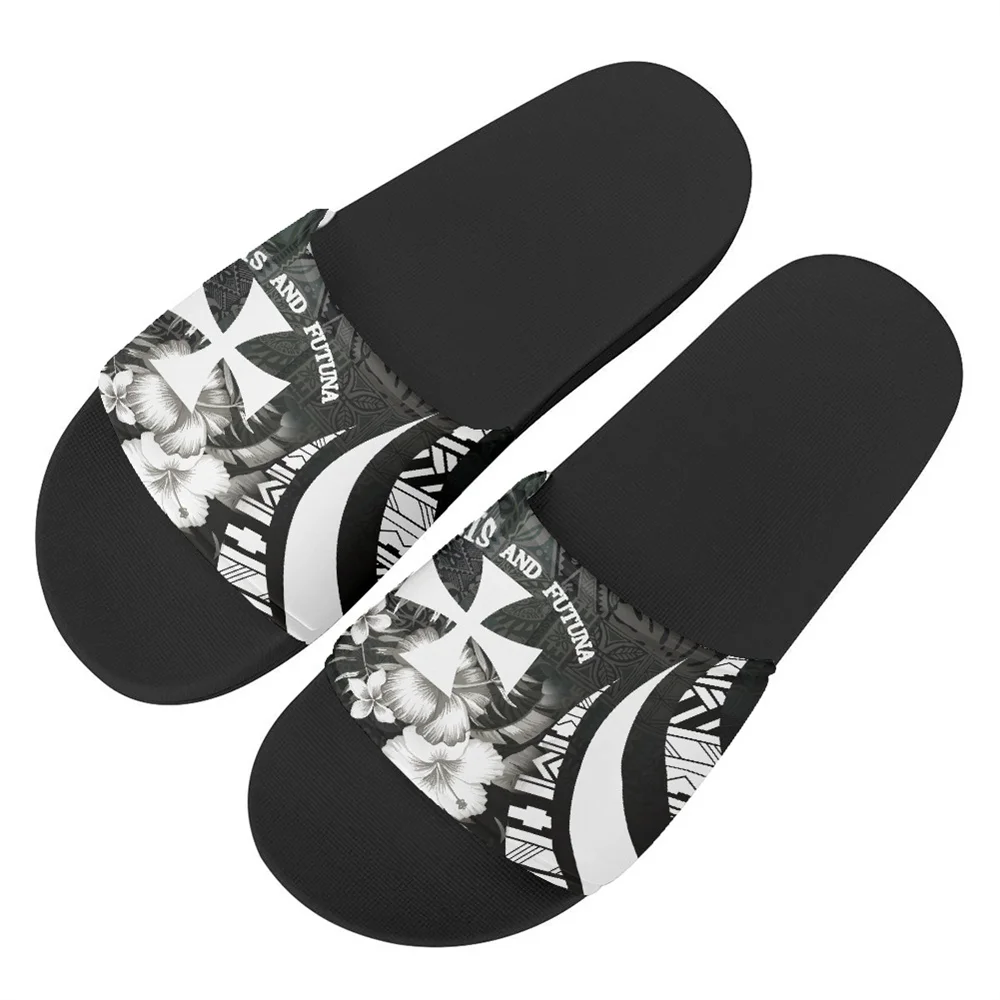 

Wholesale Women's Slippers Wallis And Futuna Islands Pattern Home Slippers Polynesian Design Soft Slippers Print On Demand