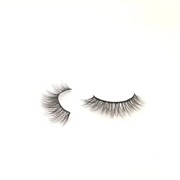 

Custom Natural Vegan Private Label 3D Synthetic Eyelashes, Black