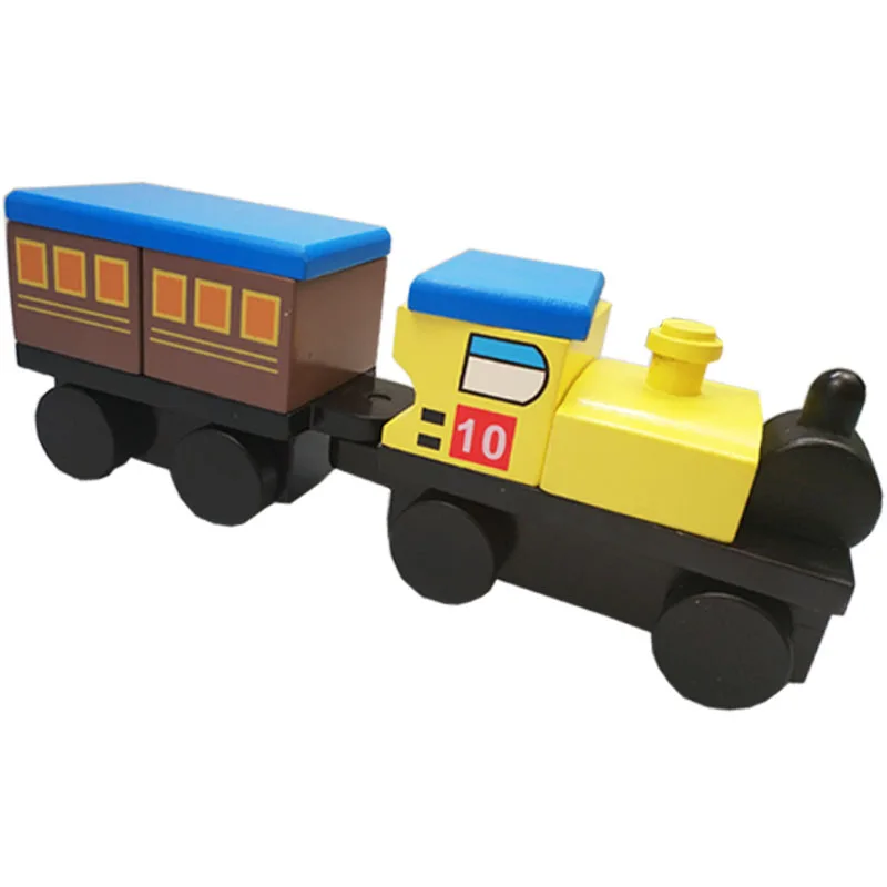 
Thomas Locomotive assembled trains wood toy for children 