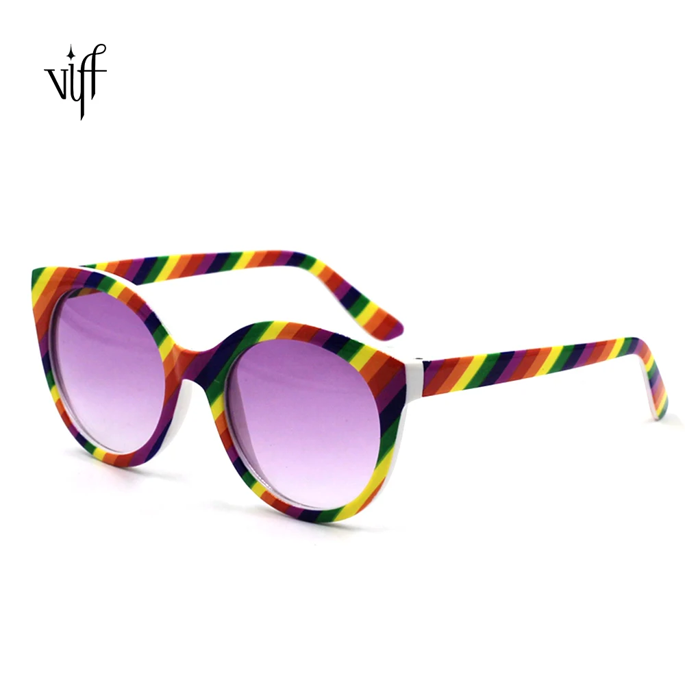 

VIFF HP19753 oem ladies womens fashion sunny glass custom sunglass mirror sun glasses women sunglasses