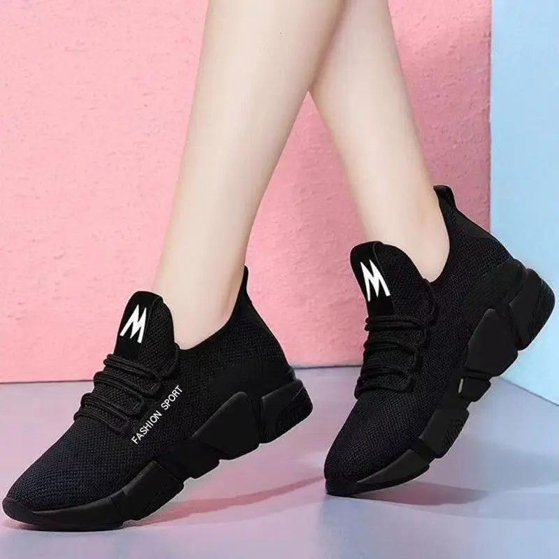 Hongyan New Arrivals Cheap Fashion Women's Casual Shoes Girl Ladies Flat Shoes Women Sport Shoes Running Sneakers for Wome