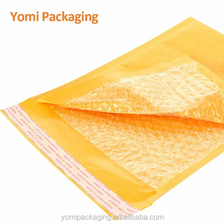 Eco Friendly Kraft Paper Mailer Bubble Post Shipping Delivery Envelopes