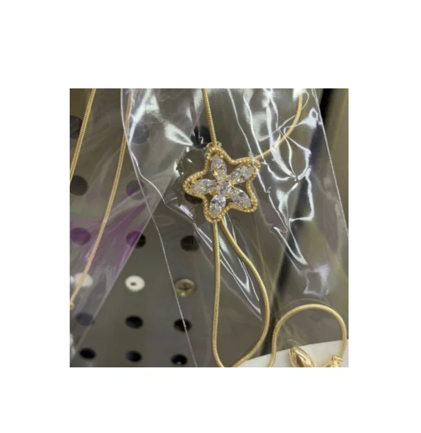 

a01xuping jewelry Hot Gold Jewelry New star and flower butterfly necklace jewelry
