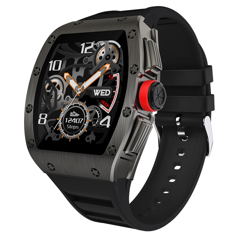 

new trend fashionable design M1 M2 smart watch 1.3 inch IPS screen blood pressure sport fitness tracker for men women